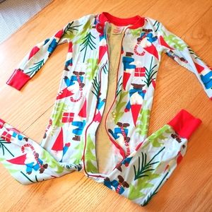 Hanna Andersson one piece pajamas